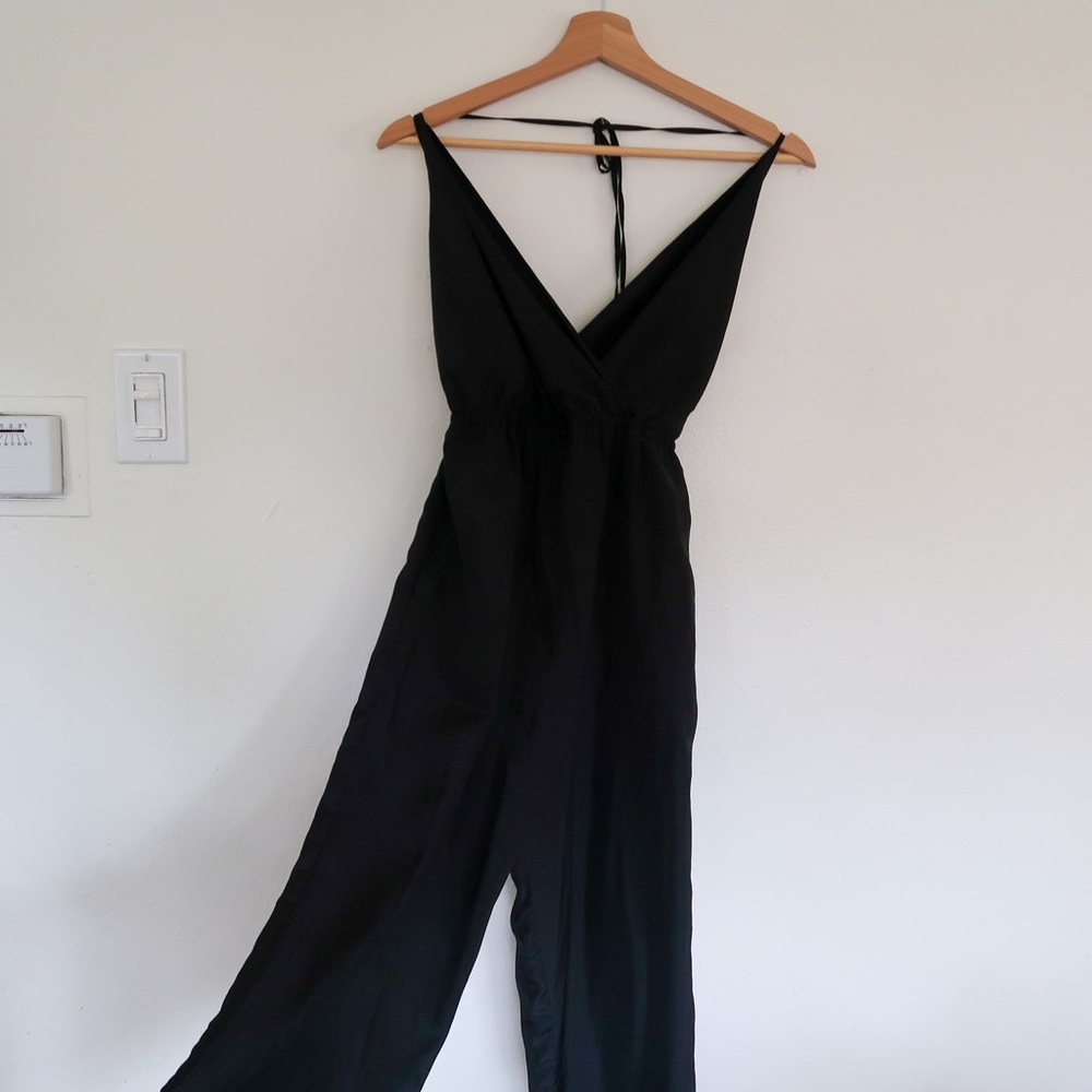 Black Pant Romper